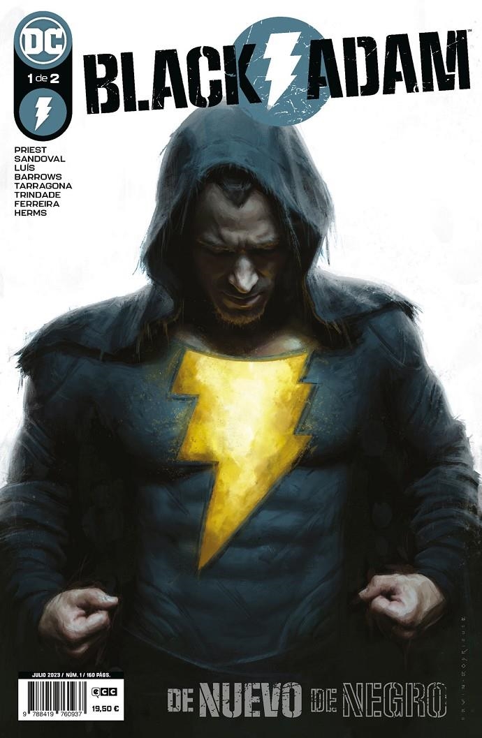 BLACK ADAM Nº01 (1 DE 2) [RUSTICA] | PRIEST, CHRISTOPHER | Akira Comics  - libreria donde comprar comics, juegos y libros online