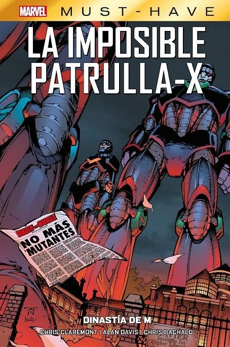 MARVEL MUST-HAVE: LA IMPOSIBLE PATRULLA-X VOL.04 DINASTIA DE M [CARTONE] | CLAREMONT / DAVIS | Akira Comics  - libreria donde comprar comics, juegos y libros online