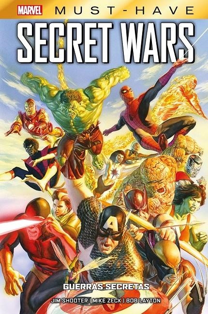 MARVEL MUST-HAVE: SECRET WARS, GUERRAS SECRETAS (1985) [CARTONE] | ZECK, MIKE | Akira Comics  - libreria donde comprar comics, juegos y libros online