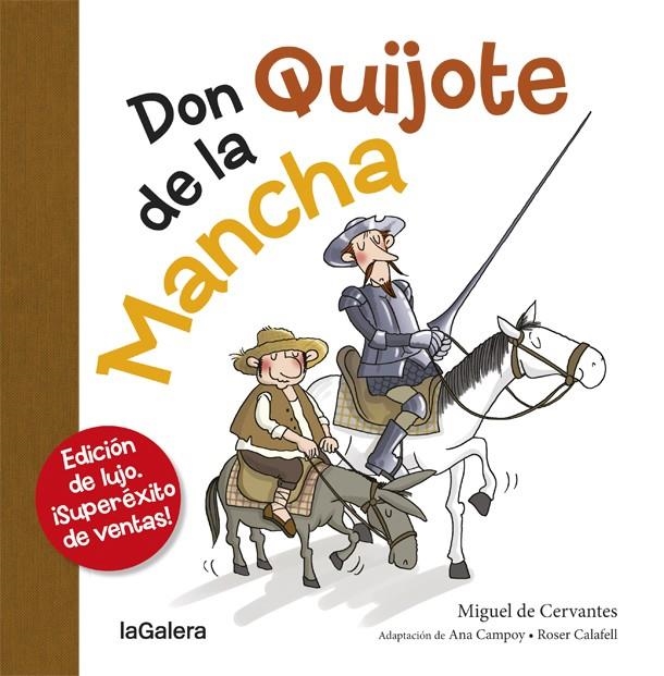 DON QUIJOTE DE LA MANCHA (EDICION  DE LUJO) [CARTONE] | CAMPOY, ANA / CERVANTES, MIGUEL DE | Akira Comics  - libreria donde comprar comics, juegos y libros online