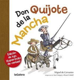 DON QUIJOTE DE LA MANCHA (EDICION  DE LUJO) [CARTONE] | CAMPOY, ANA / CERVANTES, MIGUEL DE | Akira Comics  - libreria donde comprar comics, juegos y libros online