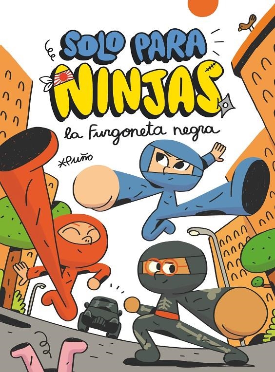 SOLO PARA NINJAS Nº01: LA FURGONETA NEGRA [CARTONE] | PUÑO | Akira Comics  - libreria donde comprar comics, juegos y libros online