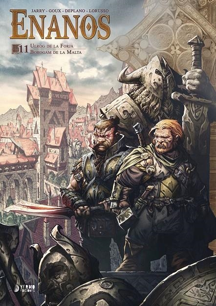 ENANOS VOL.11: ULROG DE LA FORJA / BOROGAM DE LA MALTA [CARTONE] | JARRY, NICOLAS/ GOUX, PIERRE-DENIS/ DEPLANO, PAOLO | Akira Comics  - libreria donde comprar comics, juegos y libros online