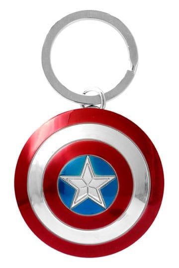 MARVEL: LLAVERO METALICO CAPITAN AMERICA SHIELD | Akira Comics  - libreria donde comprar comics, juegos y libros online