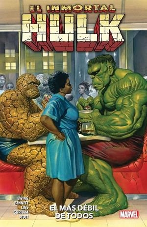 MARVEL PREMIERE: EL INMORTAL HULK VOL.09, EL MAS DEBIL DE TODOS [RUSTICA]  | EWING, AL | Akira Comics  - libreria donde comprar comics, juegos y libros online