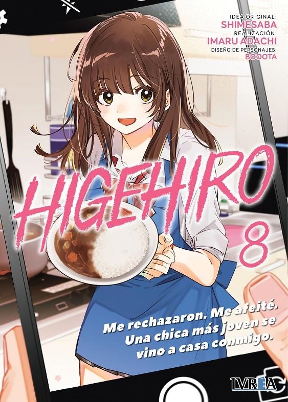 HIGEHIRO Nº08 [RUSTICA] | SHIMESABA / ADACHI | Akira Comics  - libreria donde comprar comics, juegos y libros online