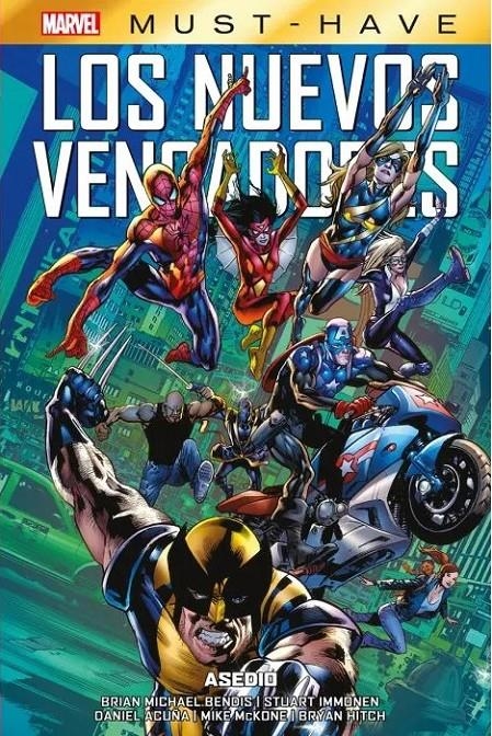 MARVEL MUST-HAVE: LOS NUEVOS VENGADORES VOLUMEN 13 ASEDIO [CARTONE] | Akira Comics  - libreria donde comprar comics, juegos y libros online