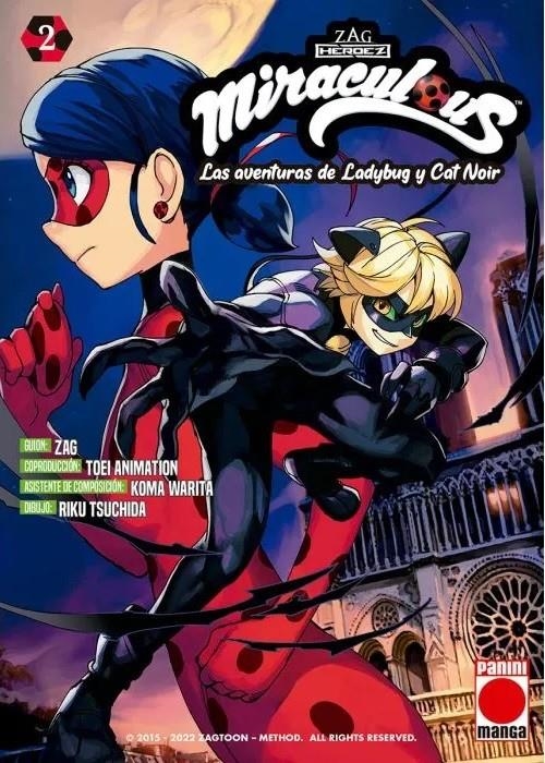 MIRACULOUS: LAS AVENTURAS DE LADYBUG Y CAT NOIR Nº02 [RUSTICA] | Akira Comics  - libreria donde comprar comics, juegos y libros online