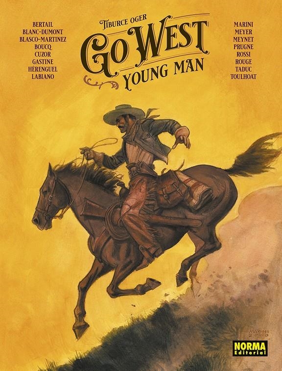 GO WEST YOUNG MAN [CARTONE] | OGER, TIBURCE  | Akira Comics  - libreria donde comprar comics, juegos y libros online
