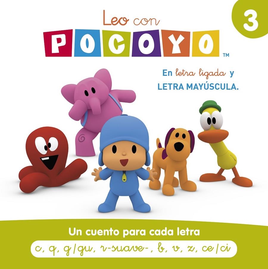 LEO CON POCOYO 3: UN CUENTO PARA CADA LETRA (C, Q, G/GU, R) [RUSTICA] | Akira Comics  - libreria donde comprar comics, juegos y libros online