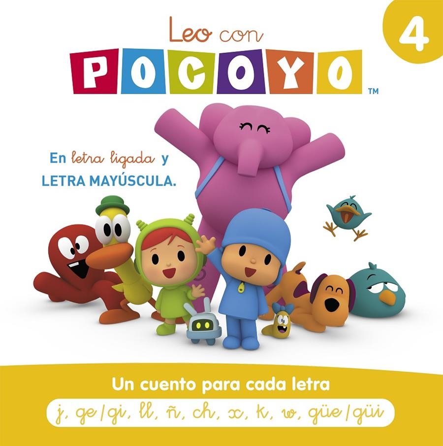 LEO CON POCOYO 4:  UN CUENTO PARA CADA LETRA (J, GE/GI, LL, Ñ, CH, X) [RUSTICA] | ZINKIA | Akira Comics  - libreria donde comprar comics, juegos y libros online