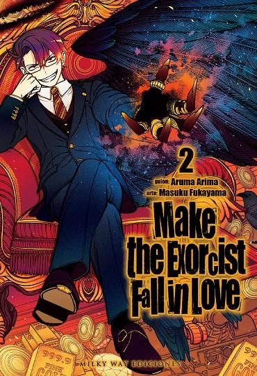 MAKE THE EXORCIST FALL IN LOVE Nº02 [RUSTICA] | ARIMA,ARUMA / FUKUYAMA,MASUKU | Akira Comics  - libreria donde comprar comics, juegos y libros online