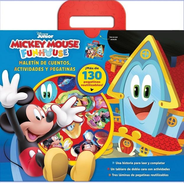 MICKEY MOUSE FUNHOUSE: MALETIN DE CUENTOS ACTIVIDADES Y PEGATINAS [RUSTICA] | Akira Comics  - libreria donde comprar comics, juegos y libros online