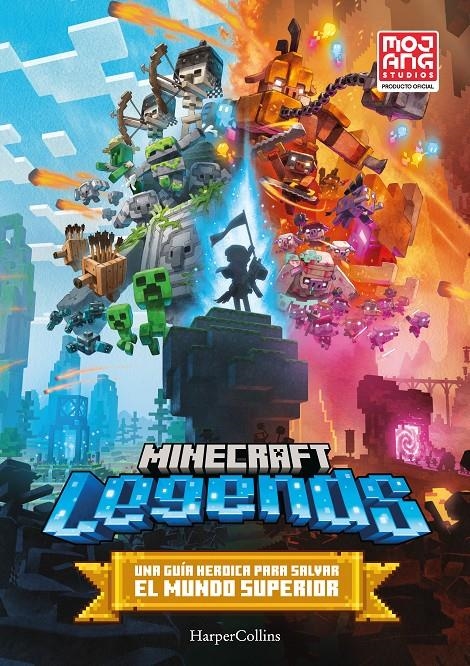 MINECRAFT LEGENDS: UNA GUIA PARA SALVAR EL MUNDO SUPERIOR [CARTONE] | AB, MOJANG | Akira Comics  - libreria donde comprar comics, juegos y libros online