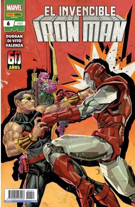 INVENCIBLE IRON MAN Nº151 / Nº06 | Akira Comics  - libreria donde comprar comics, juegos y libros online