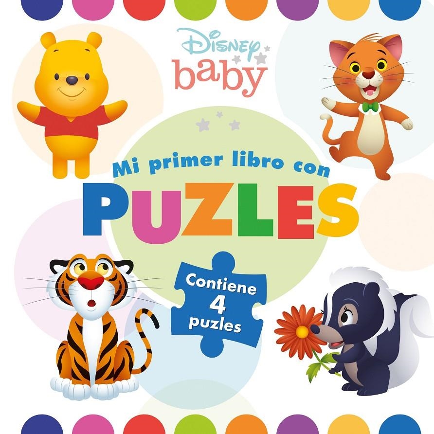 DISNEY BABY: MI PRIMER LIBRO CON PUZLES [CARTONE] | Akira Comics  - libreria donde comprar comics, juegos y libros online