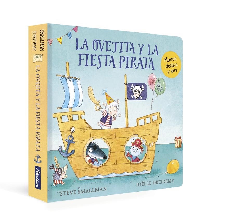 OVEJITA Y LA FIESTA PIRATA, LA (PEQUEÑAS MANITAS) [CARTONE] | SMALLMAN, STEVE / DREIDEMY, JOELLE | Akira Comics  - libreria donde comprar comics, juegos y libros online