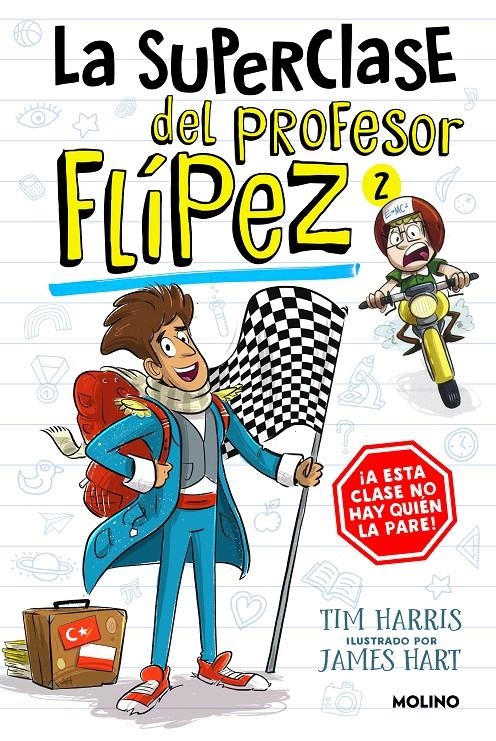 SUPERCLASE DEL PROFESOR FLIPEZ, LA Nº2: ¡A ESTA CLASE NO HAY QUIEN LA PARE! [CARTONE] | HARRIS, TIM | Akira Comics  - libreria donde comprar comics, juegos y libros online