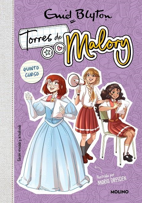 TORRES DE MALORY Nº5: QUINTO CURSO (NUEVA EDICION CON CONTENIDO INEDITO) [RUSTICA] | BLYTON, ENID | Akira Comics  - libreria donde comprar comics, juegos y libros online