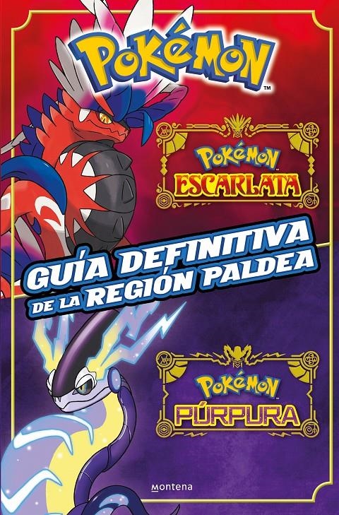 GUIA DEFINITIVA DE LA REGION PALDEA: POKEMON ESCARLATA / POKEMON [RUSTICA] | THE POKEMON COMPANY | Akira Comics  - libreria donde comprar comics, juegos y libros online