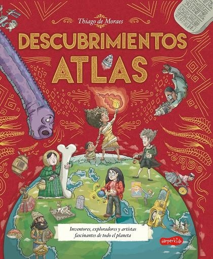 ATLAS DE DESCUBRIMIENTOS [CARTONE] | DE MORAES, THIAGO | Akira Comics  - libreria donde comprar comics, juegos y libros online