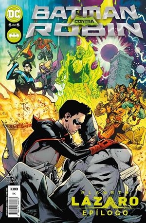 BATMAN CONTRA ROBIN Nº05 (5 DE 5) [GRAPA] | WAID, MARK | Akira Comics  - libreria donde comprar comics, juegos y libros online
