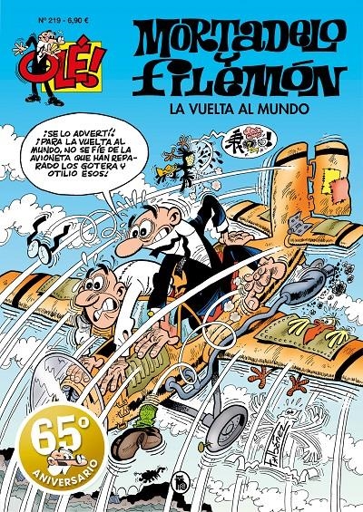 OLE MORTADELO Nº219: LA VUELTA AL MUNDO [RUSTICA] | IBÁÑEZ, FRANCISCO | Akira Comics  - libreria donde comprar comics, juegos y libros online