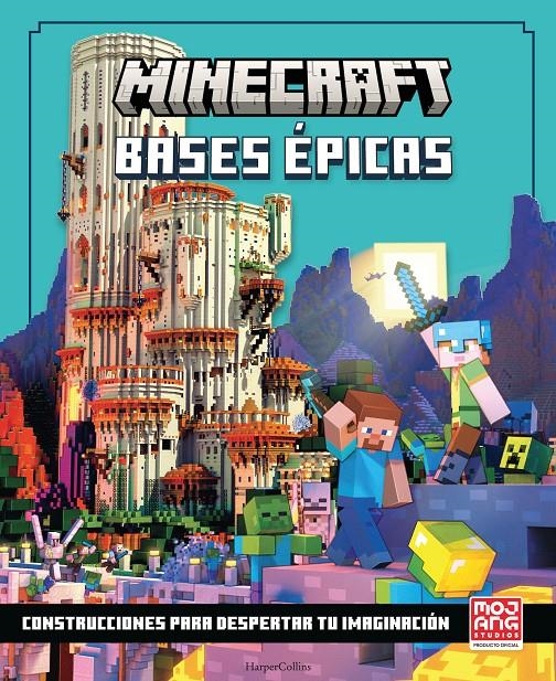 MINECRAFT: BASES EPICAS (OFICIAL) [CARTONE] | AB, MOJANG | Akira Comics  - libreria donde comprar comics, juegos y libros online