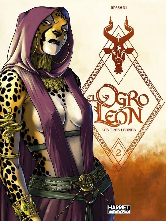 OGRO LEON VOL.2: LOS TRES LEONES [CARTONE] | BESSADI, BRUNO | Akira Comics  - libreria donde comprar comics, juegos y libros online