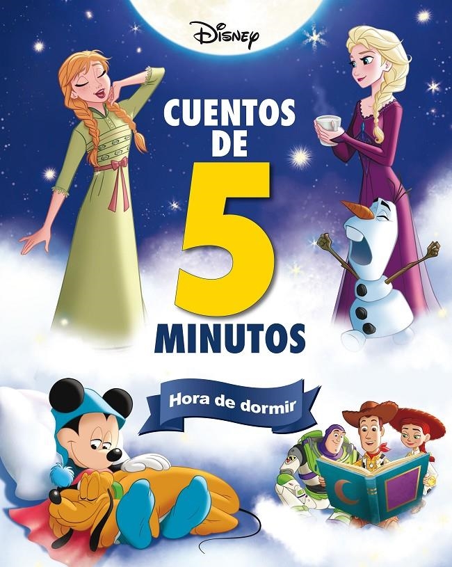 DISNEY: CUENTOS DE 5 MINUTOS HORA DE DORMIR [CARTONE] | Akira Comics  - libreria donde comprar comics, juegos y libros online