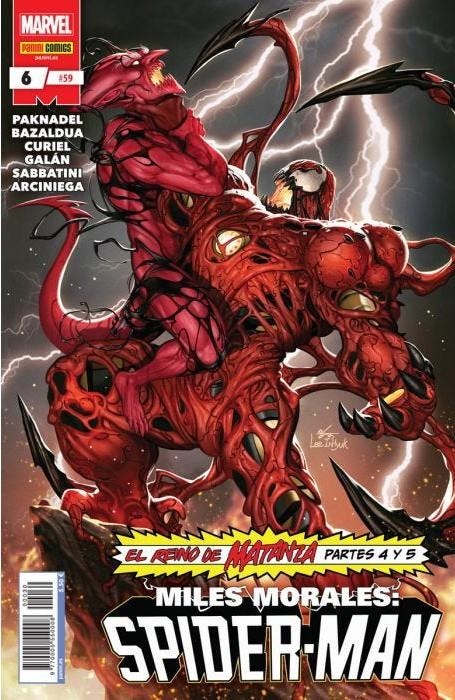 MILES MORALES: SPIDER-MAN Nº006 / Nº59 | Akira Comics  - libreria donde comprar comics, juegos y libros online