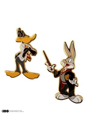 LOONEY TUNES: BUGS BUNNY & DAFFY DUCK AT HOGWARTS GRYFFINDOR (PACK 2 PIN CHAPAS) [BLISTER] | Akira Comics  - libreria donde comprar comics, juegos y libros online