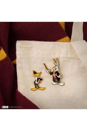 LOONEY TUNES: BUGS BUNNY & DAFFY DUCK AT HOGWARTS GRYFFINDOR (PACK 2 PIN CHAPAS) [BLISTER] | Akira Comics  - libreria donde comprar comics, juegos y libros online