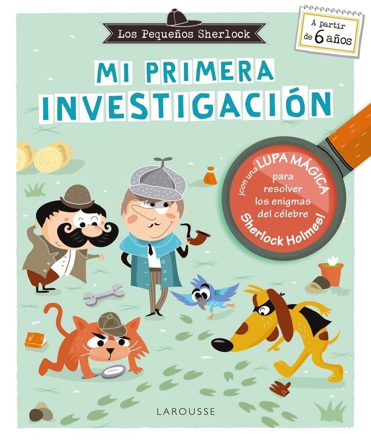 PEQUEÑOS SHERLOCK, LOS: MI PRIMERA INVESTIGACION [CARTONE] | LEBRUN, SANDRA | Akira Comics  - libreria donde comprar comics, juegos y libros online