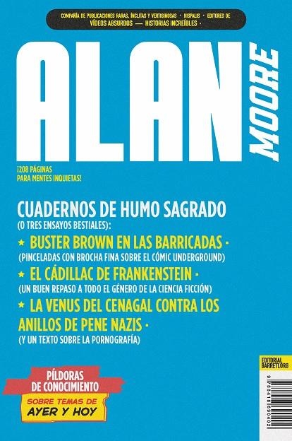 CUADERNOS DE HUMO SAGRADO [RUSTICA] | MOORE, ALAN | Akira Comics  - libreria donde comprar comics, juegos y libros online