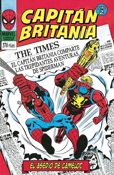MARVEL LIMITED EDITION: CAPITAN BRITANIA VOLUMEN 2, EL ASEDIO DE CAMELOT [CARTONE] | CLAREMONT, CHRIS | Akira Comics  - libreria donde comprar comics, juegos y libros online