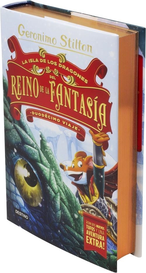 GERONIMO STILTON: LA ISLA DE LOS DRAGONES DEL REINO DE LA FANTASIA (DUODECIMO VIAJE) [CARTONE] | STILTON, GERONIMO | Akira Comics  - libreria donde comprar comics, juegos y libros online