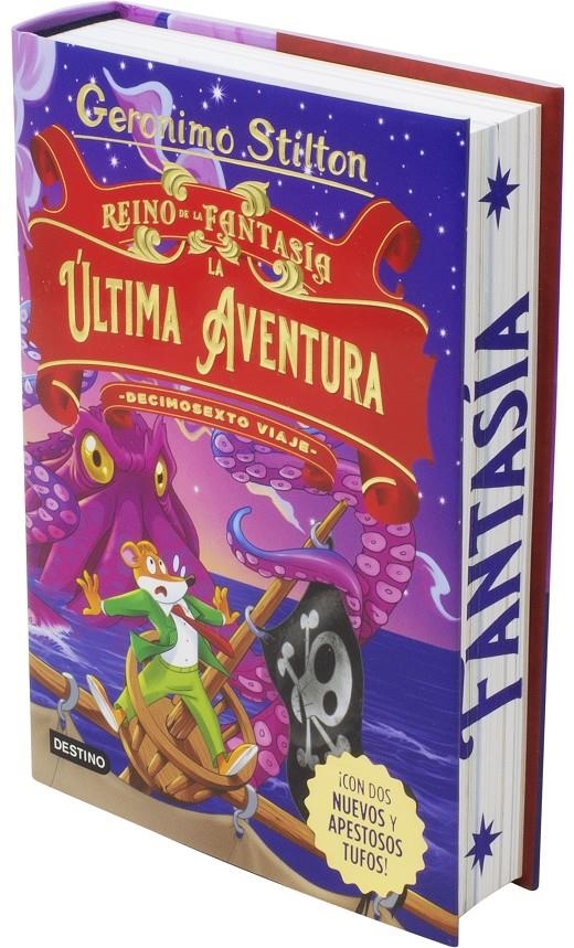 GERONIMO STILTON: REINO DE LA FANTASIA LA ULTIMA AVENTURA (DECIMOSEXTO VIAJE) [CARTONE] | STILTON, GERONIMO | Akira Comics  - libreria donde comprar comics, juegos y libros online