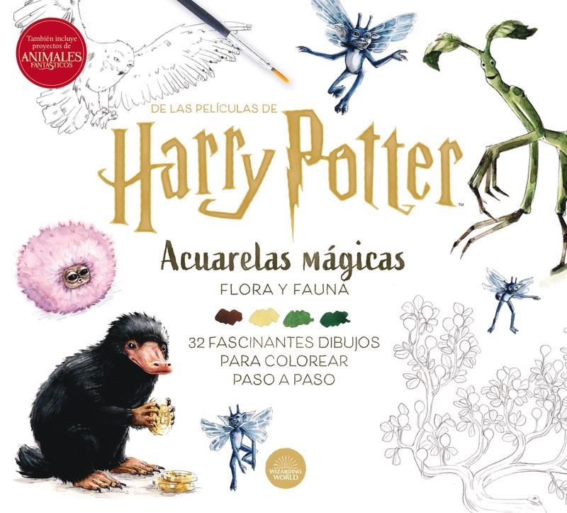 HARRY POTTER: ACUARELAS MAGICAS 2 [RUSTICA] | Akira Comics  - libreria donde comprar comics, juegos y libros online