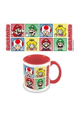 SUPER MARIO: TAZA PERSONAJES (CERAMICA) [CAJA] | Akira Comics  - libreria donde comprar comics, juegos y libros online