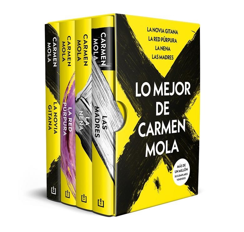 NOVIA GITANA (ESTUCHE DE LA SAGA 1-4) [BOLSILLO] | MOLA, CARMEN | Akira Comics  - libreria donde comprar comics, juegos y libros online