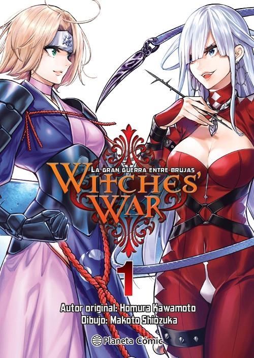 WITCHES WAR: LA GRAN GUERRA ENTRE BRUJAS Nº 01 [RUSTICA] | KAWAMOTO, HOMURA / SHIOZUKA, MAKOTO | Akira Comics  - libreria donde comprar comics, juegos y libros online