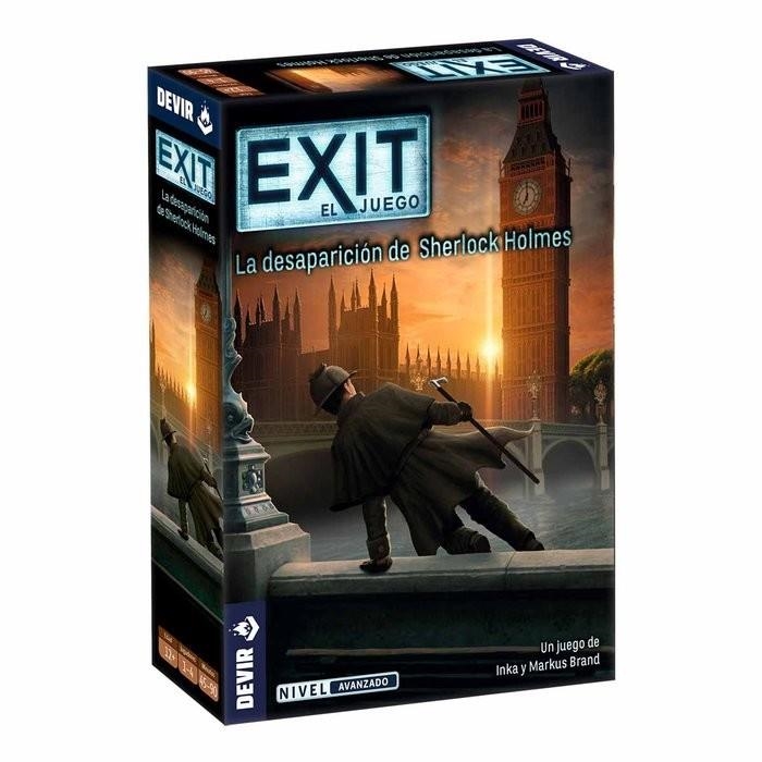 EXIT EL JUEGO: LA DESAPARICION DE SHERLOCK HOLMES (NIVEL AVANZADO) [JUEGO] | Akira Comics  - libreria donde comprar comics, juegos y libros online