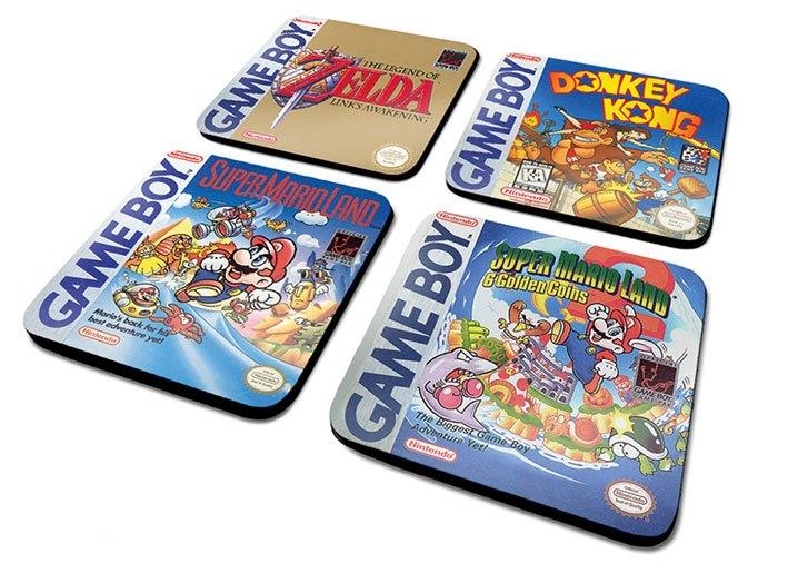 GAMEBOY: PACK DE 4 POSAVASOS CLASSIC COLLECTION GAME BOY [CAJA] | Akira Comics  - libreria donde comprar comics, juegos y libros online