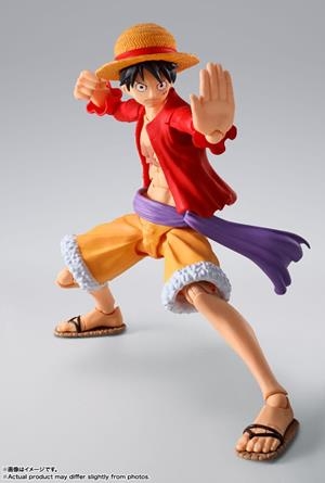 ONE PIECE: FIGURA S.H. MONKEY D. LUFFY (THE RAID ON ONIGASHIMA) FIGUARTS 14 CM [CAJA] | Akira Comics  - libreria donde comprar comics, juegos y libros online