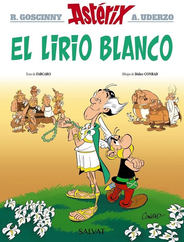 ASTERIX Nº40: EL LIRIO BLANCO [CARTONE] | FABCARO / CONRAD | Akira Comics  - libreria donde comprar comics, juegos y libros online