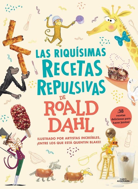 RIQUISIMAS RECETAS REPULSIVAS DE ROALD DAHL, LAS [CARTONE] | DAHL, ROALD | Akira Comics  - libreria donde comprar comics, juegos y libros online