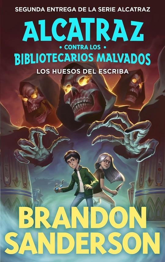 ALCATRAZ CONTRA LOS BIBLIOTECARIOS MALVADOS: LOS HUESOS DEL ESCRIBA (ALCATRAZ 2) (NUEVA EDICION) [RUSTICA] | SANDERSON, BRANDON | Akira Comics  - libreria donde comprar comics, juegos y libros online