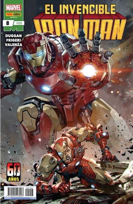 INVENCIBLE IRON MAN Nº153 / Nº08 | Akira Comics  - libreria donde comprar comics, juegos y libros online