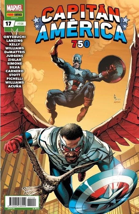 ROGERS / WILSON: CAPITAN AMERICA Nº17 / Nº154 | Akira Comics  - libreria donde comprar comics, juegos y libros online